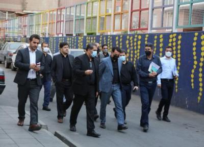 بازدید سرپرست سازمان نوسازی شهر تهران از بافت های فرسوده منطقه 10